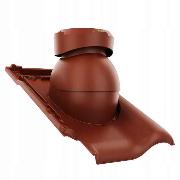 Krbový kanalizační ventilátor fi110 Creaton Titania Kasztanová