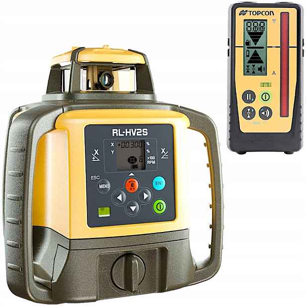 Laserový nivelátor Topcon RL-HV2S 800 m IP66 s detektorem LS100D
