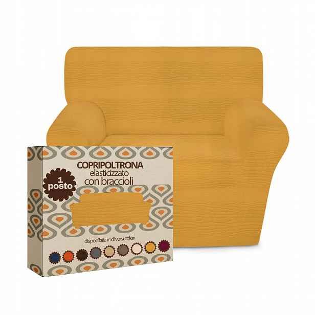 Obal SoNiT home Decor Hořčice univerzální, pružný, odolný