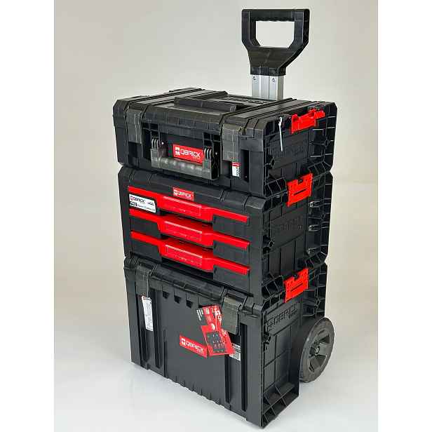 Qbrick System Pro Set Technician Case Zásuvka 3 Expert Vozík