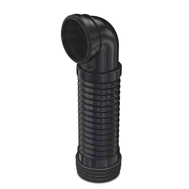 Bruckner Flexi dopojení s kolenem 90° pro závěsné WC, 205-370mm