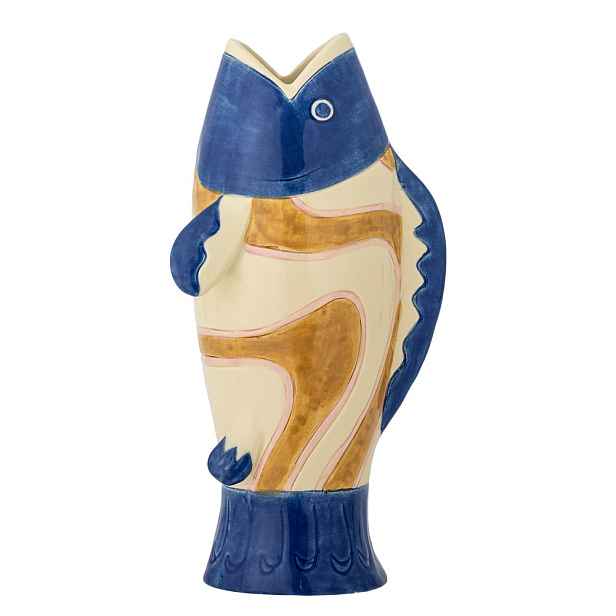 Ručně malovaná váza z kameniny (výška 22 cm) Irving – Bloomingville