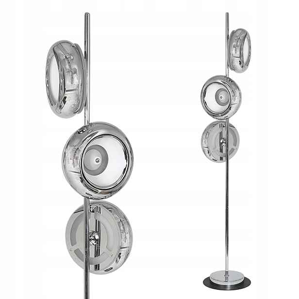 Stojací podlahová lampa Milagro Mercurio ML333 Led 36W 2520lm 4000K Chrom
