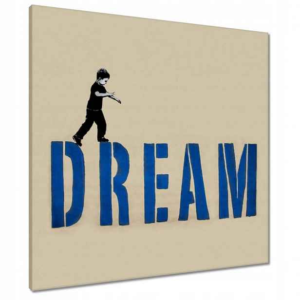 Obrazy 70x70 Dream Stojí za to mít sen