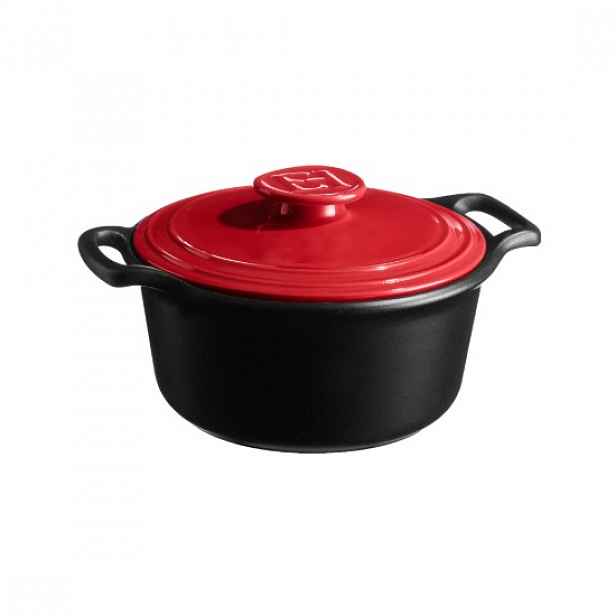 Keramický hrnec Cocotte, 25,5 cm/3 l, "Sublime +", Burgundy - Emile He