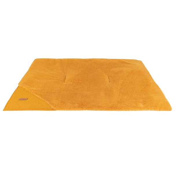 Podložka na ležení pro psy COME mustard/hořčicová velikost M, L, XL Rozměr: XL - 100x70x1,5 cm