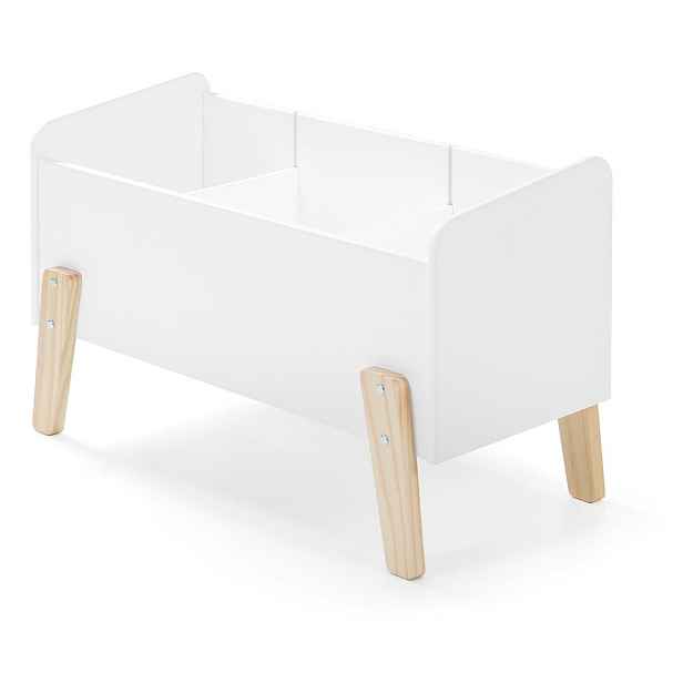 Bílý dětský úložný box 80x39x48 cm Kiddy – Vipack