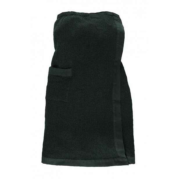 Rento Kilt do sauny dámský Uni, tmavě zelená barva 621631