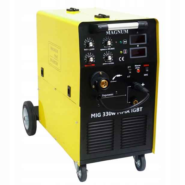 Migomat Magnum 330W Igbt 330A 400V 4X4 15KG Sada