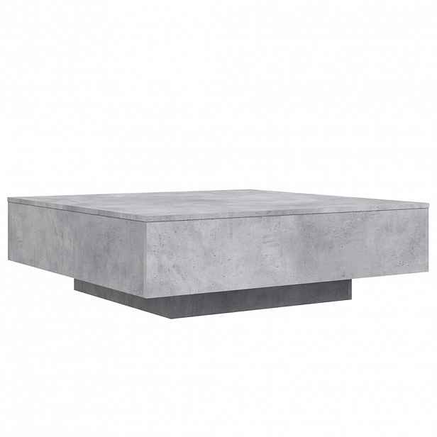 vidaXL Konferenční stolek betonově šedý 100x100x31 cm kompozitní dřevo