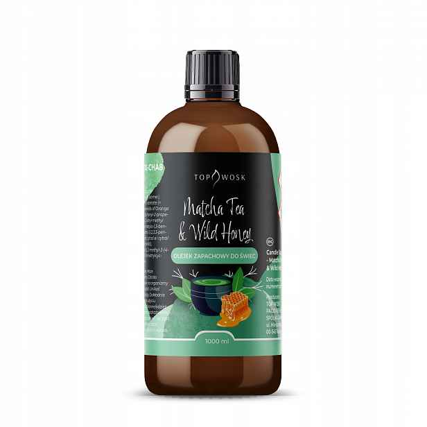 Vonný olej na svíčky Matcha Tea & Wild Honey 1000 ml vůně do vosku