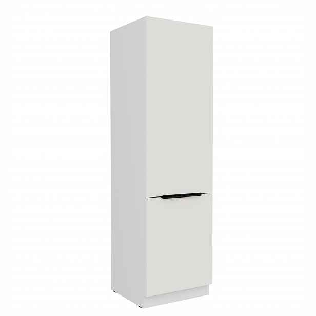 Vysoká skříňka pro vestavnou lednici Aria 60 LO-210 2F Barva korpusu: Bílá, Barva dvířek: WH - Crystal white AFM