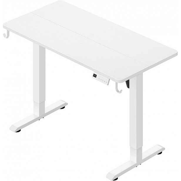 Woltu Elektrický Stůl S Regulací Výšky Pracovní Deska Usb Paměť 100 X 48 X 118