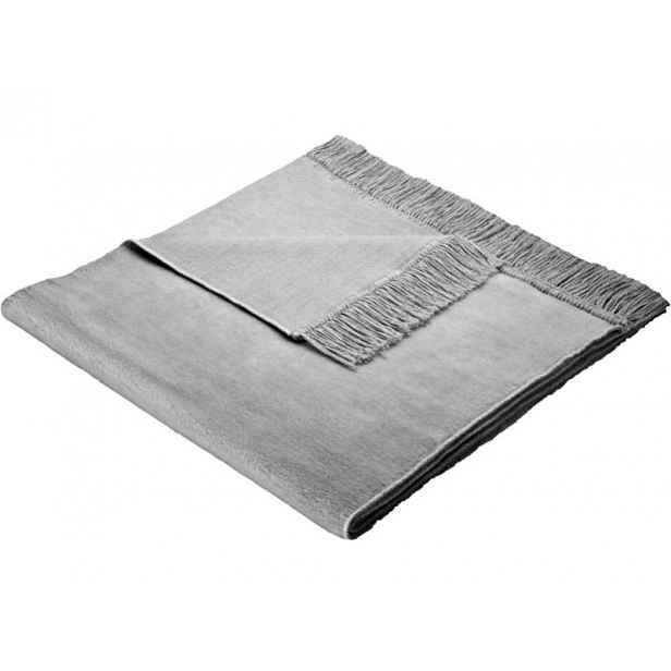 Deka na křeslo Moca Design bavlna 50 cm x 200 cm popelavá