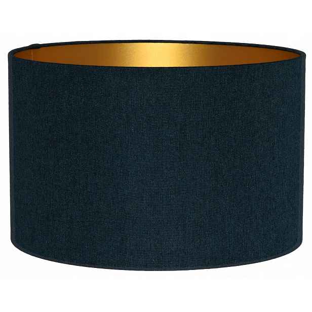 Stínidlo pro závěsnou stojací lampu Válec 30/20 cm E27 Modrý-Tyrkysový Avola