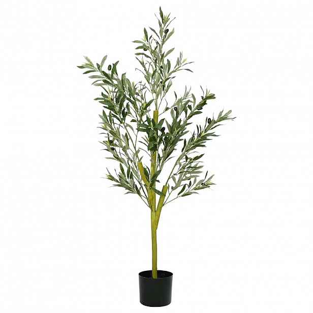 vidaXL Umělý olivovník 450 listů 120 cm zelený