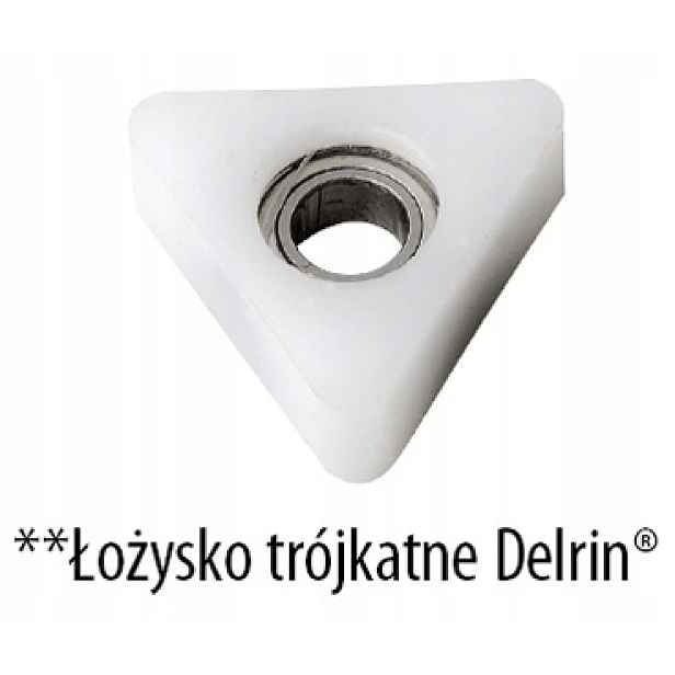 Cmt 791.042.00 Ložisko D=12,7 d=4,76 T=5,8 (tvar trojúhelníku)