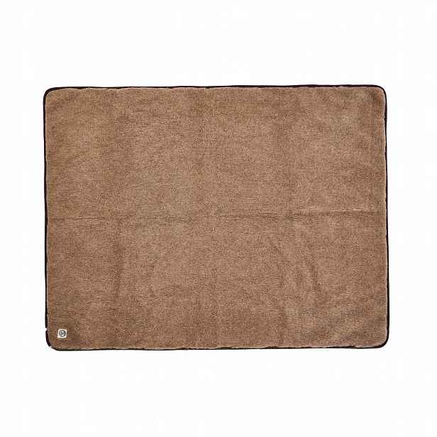 Vlněná deka 100% 220 x 200 cm Hnědá! *přírodní*