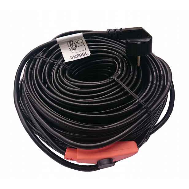 Topný kabel, topný kabel 37 m s termostatem K