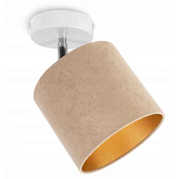 Závěsná Stropní Lampa Stropní Svítidlo Zlatý Velur