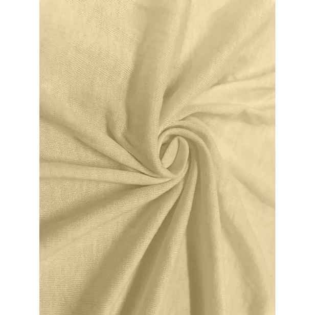 Idea Prostěradlo jersey LUX 180x200 - krémové