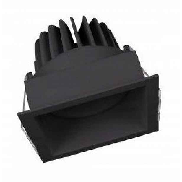 Spot Square Dk Adj 8 W 3000 K Bk Osram