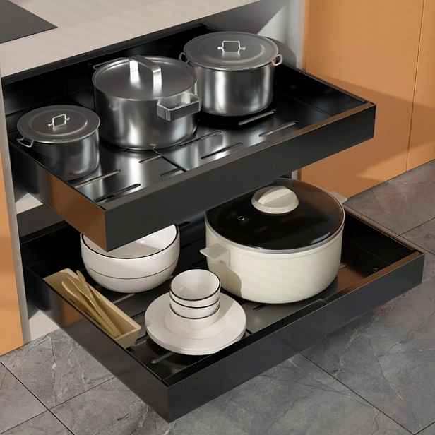 Šuplík Icare 32-52 cm, kuchyňský organizér, 2 ks