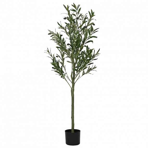 vidaXL Umělý olivovník 450 listů 120 cm zelený