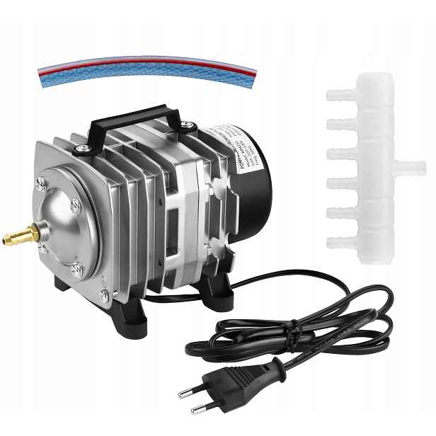 Provzdušňovač Elektromagnetická Pumpa Pro Jezírko Akvárium 50W 3900L/h