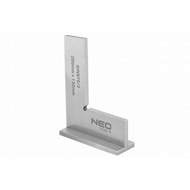 Neo Úhelník s podstavcem, DIN875/2, 200x130 mm 72-033