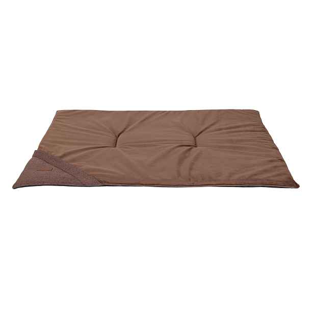 Podložka na ležení pro psy SIDNEY hnědá velikost M, L, XL Rozměr: L - 82x60x1,5 cm