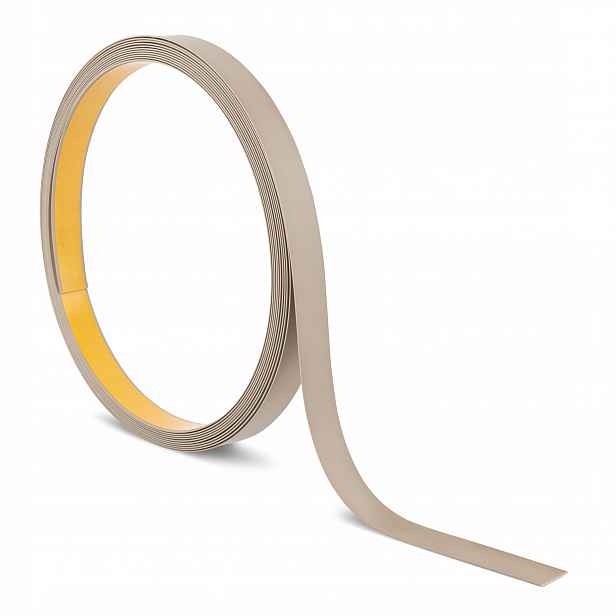 Pvc plocháč samolepicí, plochá lišta, béžová, 10 m, 20 mm