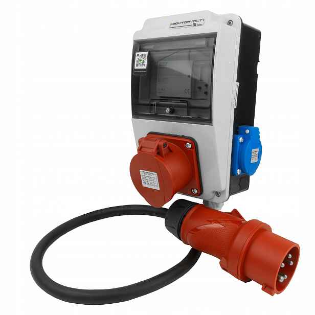 Stavební rozvaděč 16A 2x230V elektrický orloj