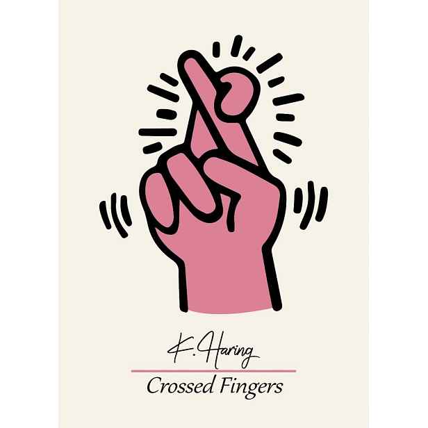 Plakát Keith Haring Art Poster Umění Vintage Retro Obraz 100x70 cm #9
