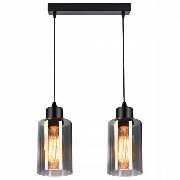 Závěsná lampa Lustr Stropní Svítidlo Skleněné Led Tuby