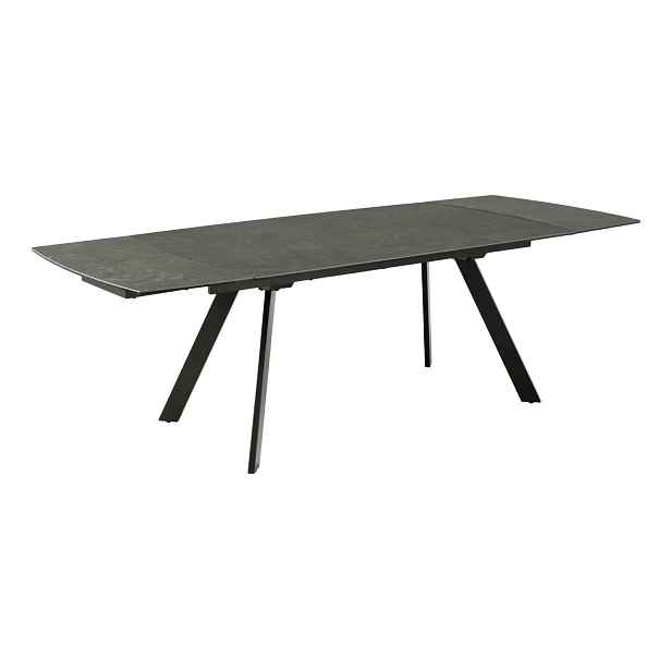 Actona Jídelní keramický rozkládací stůl Blackburn 160/240 cm černý