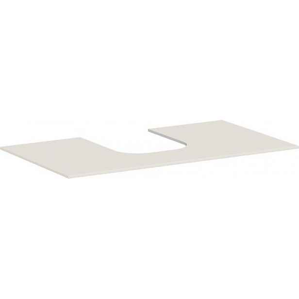 Deska pod umyvadlo Hansgrohe Xevolos E 98x1x55 cm písková matná béžová mat 54209780