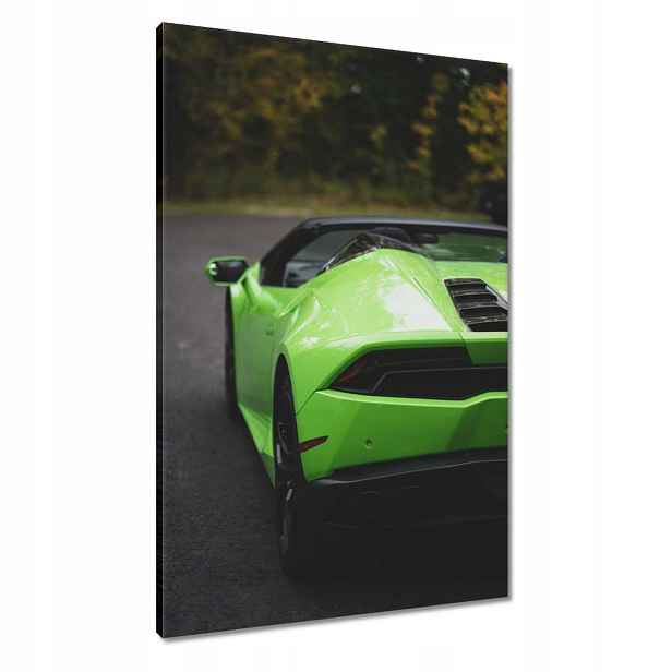Obrazy 60x90 Zelené Auto