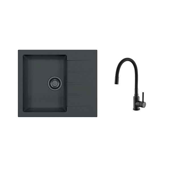 SET ALVEUS CADIT 10 ČERNÝ A90 BLACK EDITION + BATERIE MINTAS 91/MATT