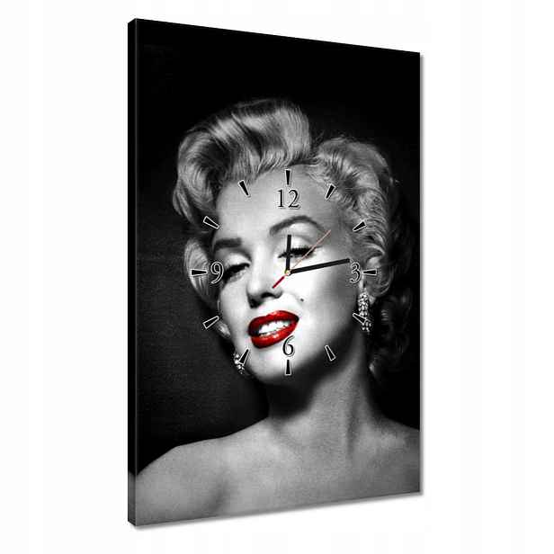 Hodiny 40x60 Marilyn Monroe Pepř