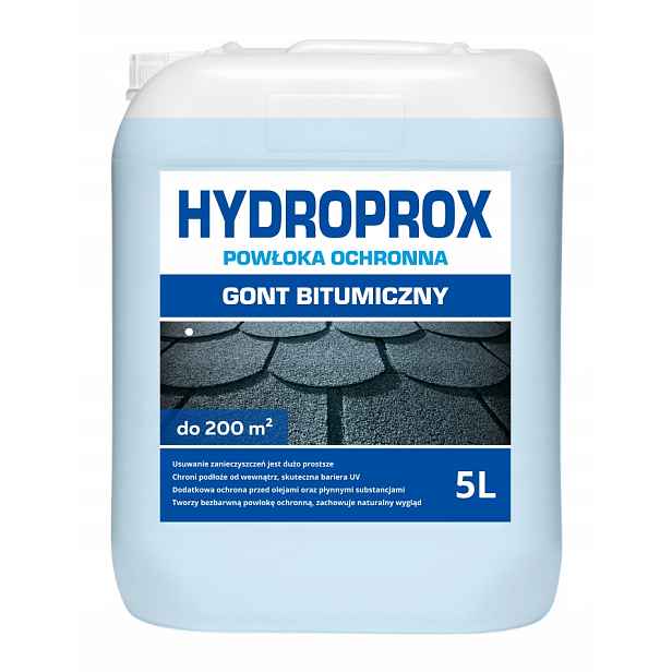 Hydroprox Ochranná Vrstva Pro Bitumenové Šindele 5L do 200 m2