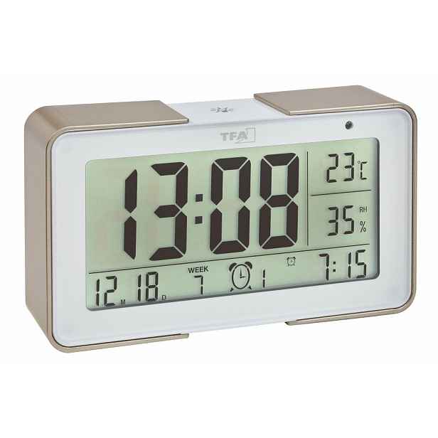 Rádiem řízený budík TFA 60.2540.53 Melody