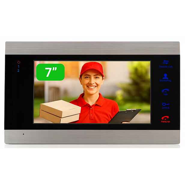 4 drátový videotelefon VID-7S-SD se záznamem fotografií a videa na Sd kartu