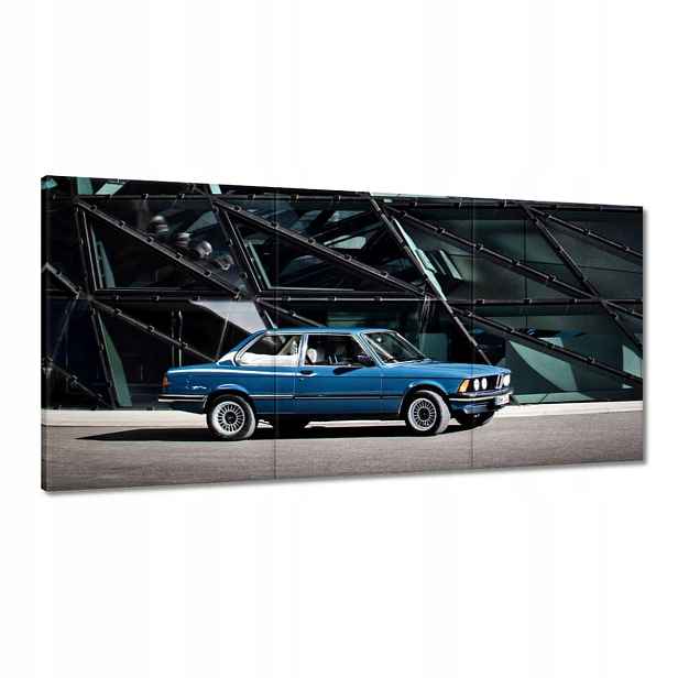 Obrazy 120x60 Modrý žralok Bmw