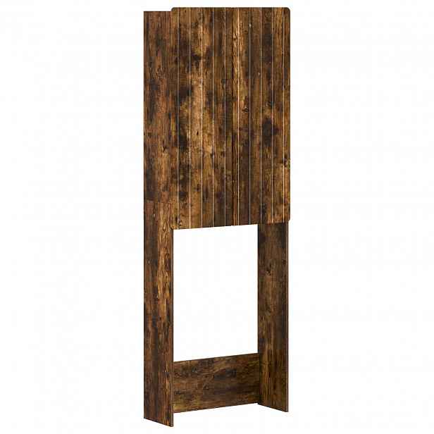vidaXL Toaletní skříňka ZWOLLE Kouřový dub 66 x 25,5 x 190 cm