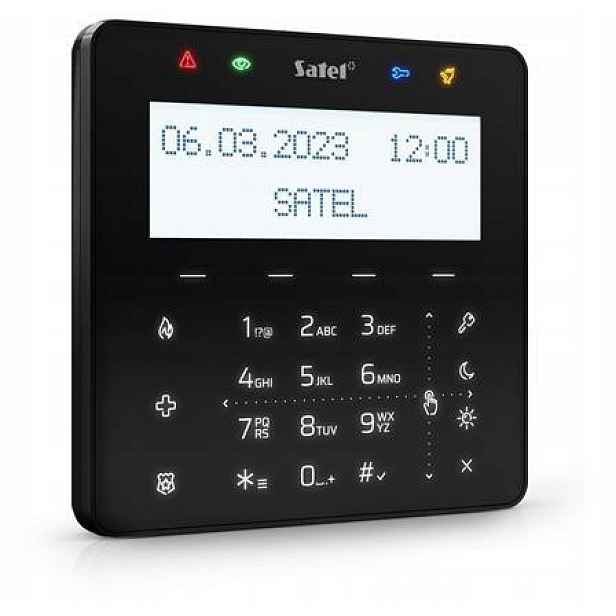 Satel INT-KSG2R-B Manipulátor Dotyková Klávesnice