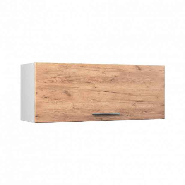 Vicco VĚŠÁK NA STĚNU Fame-Line, Zlatý mocný dub/Bílá, 100 cm, PD Dub