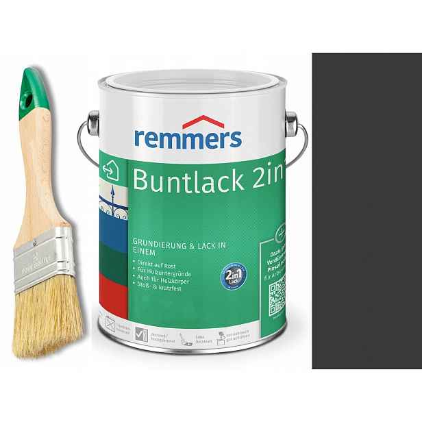 Barva radiátoru Remmers Černá 2,5 L