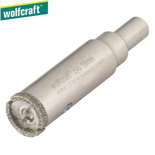 Korunkový Vrták na dlaždice 18 mm Wolfcraft Ceramic