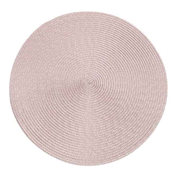 Prostírání kulaté JUDYTA pudrová Ø 38 cm Mybesthome